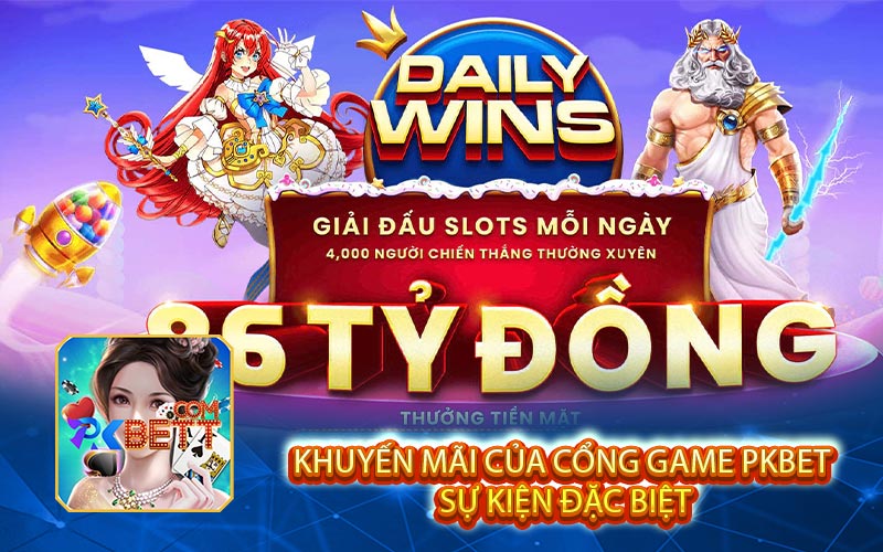 Khuyến Mãi Của Cổng Game PKBET Sự Kiện Đặc Biệt